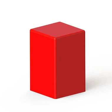 직사각형 고무 엔드 캡